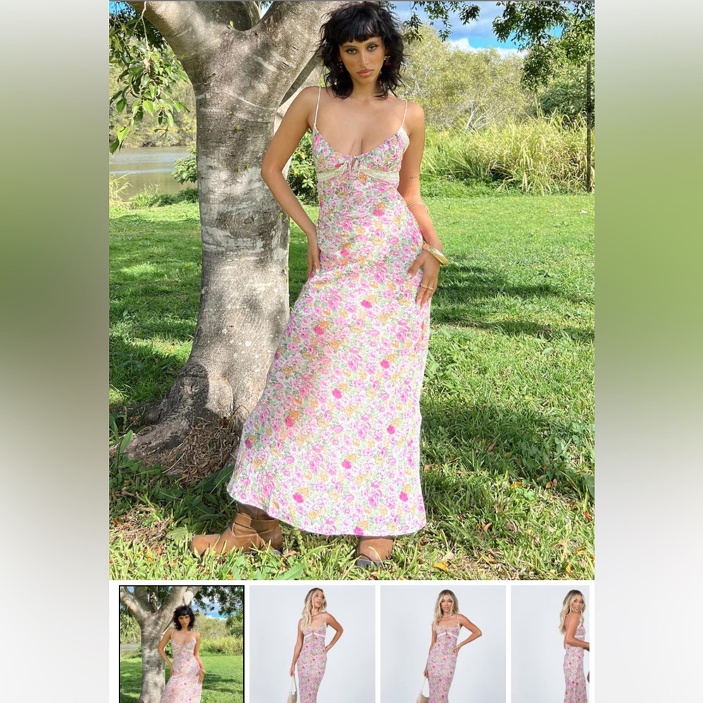 US 10 AU 14 princess polly floral dress never worn